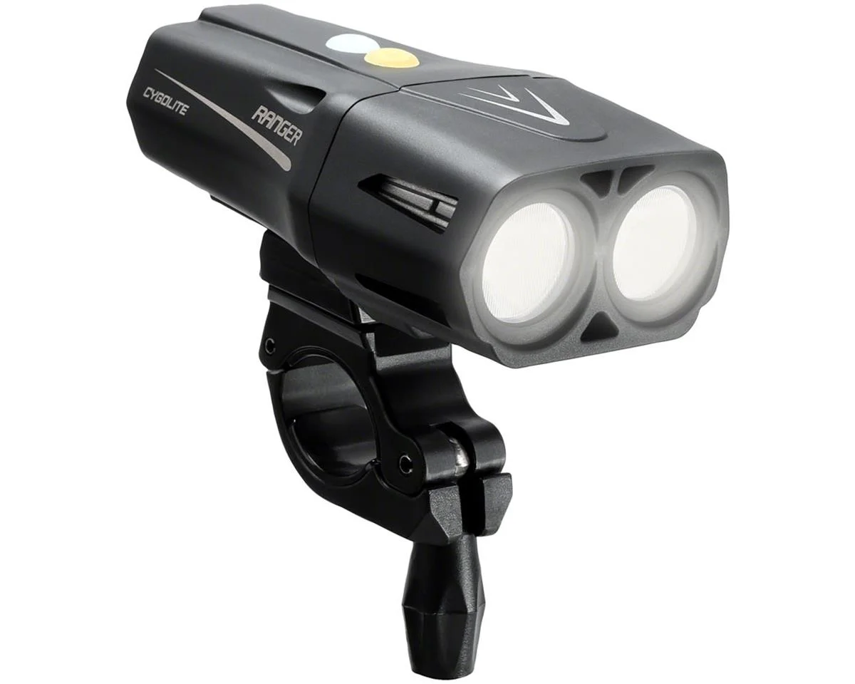 Cygolite Ranger 2000 Endurance Edition USB Headlight (Black)